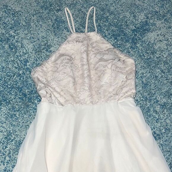 Anthropologie BHLDN, Blush Bridesmaid Dress, Heavily Altered into Maternity Gown - Picture 4 of 10